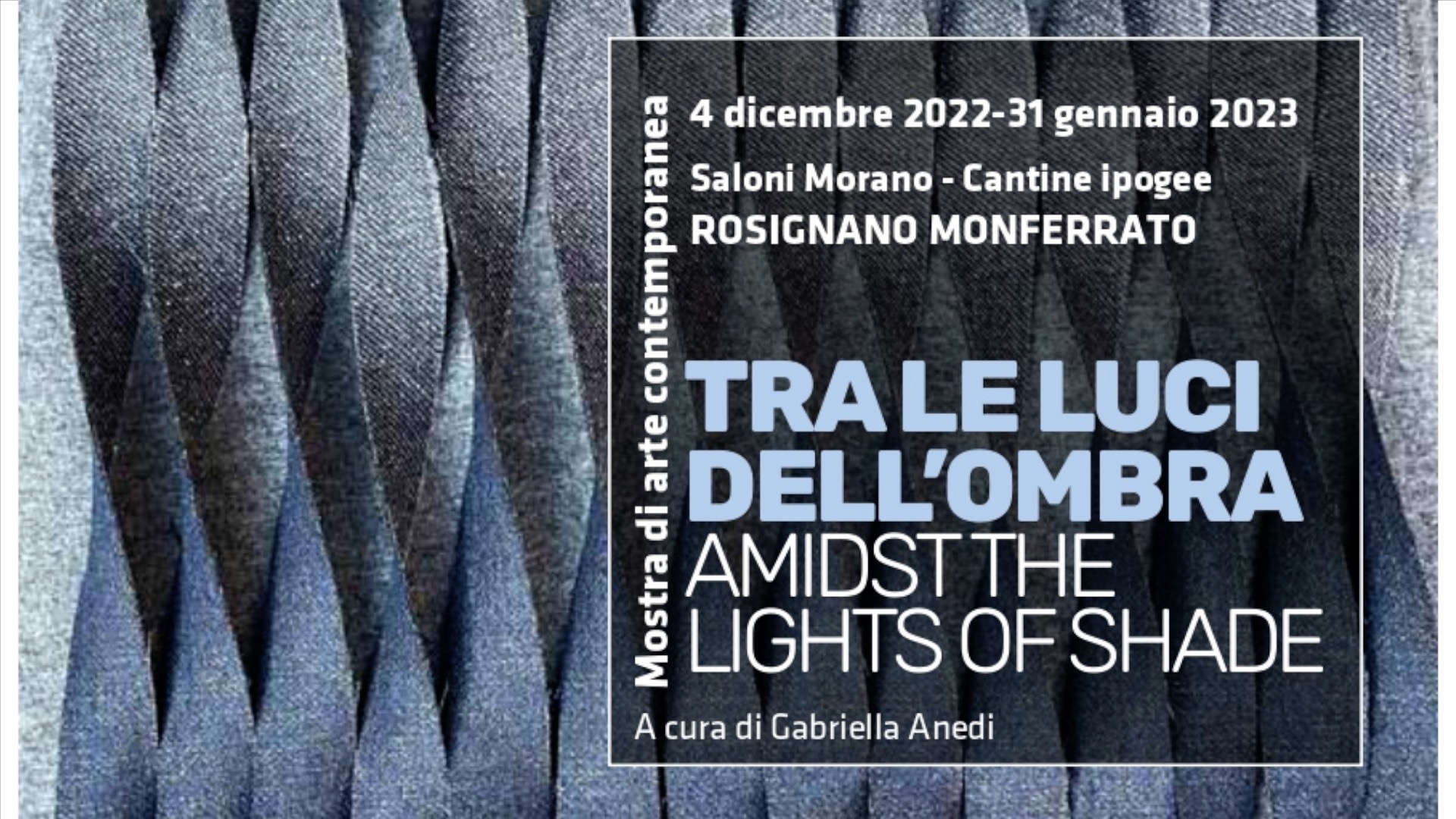 Rosignano Monferrato - Tra le luci dell'ombra Mostra Internazionale di  arte contemporanea - Monferrato Web TV