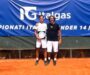 Tennis – Cattaneo vice campione d’Italia Under 14. Francia argento in doppio. Errani da urlo!